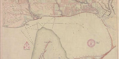 નકશો જમીન યોર્ક ટોરોન્ટો 1787-1884